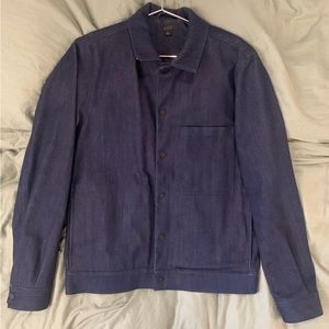 COS Denim Button Snap Overshirt